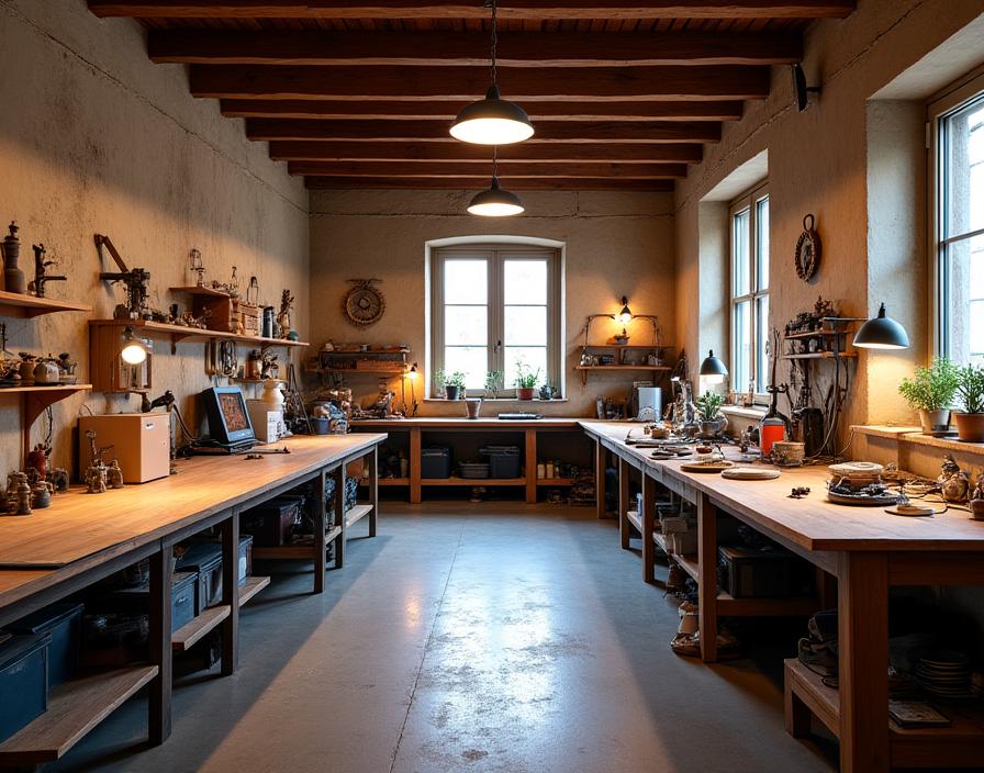 Laboratorio VetraMira a Firenze con artigianato tradizionale e tecnologie moderne